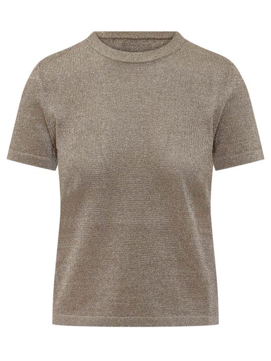 26FW 미소니 반팔 티셔츠 DC26SN02BK01H3 S01MQ TAUPE TONES