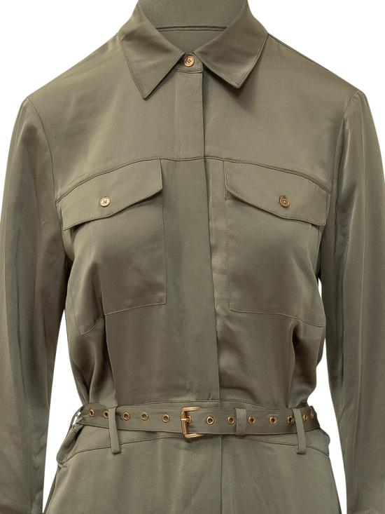 26FW 마이클 코어스 점프수트 MT683L5AYJ 305 SAFARI GREEN - MICHAEL KORS