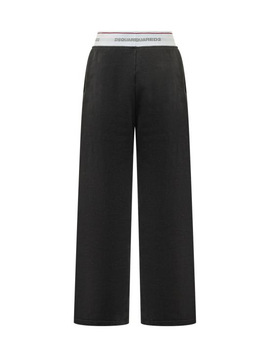26FW 디스퀘어드2 스트레이트 팬츠 S75KB0565D25028 900 BLACK - DSQUARED2