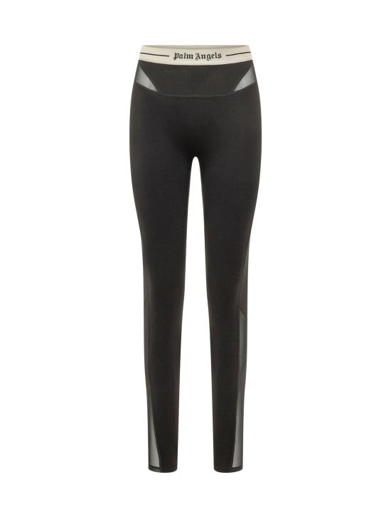 26FW 팜앤젤스 스트레이트 팬츠 PAWVK03F26FB01 100A BLACK CREAM