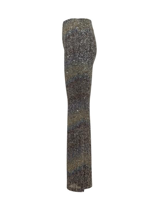 26FW 미소니 스트레이트 팬츠 DS26WI09BC006G S91SZ MULTIC BROWN BLUE YELLOW - MISSONI