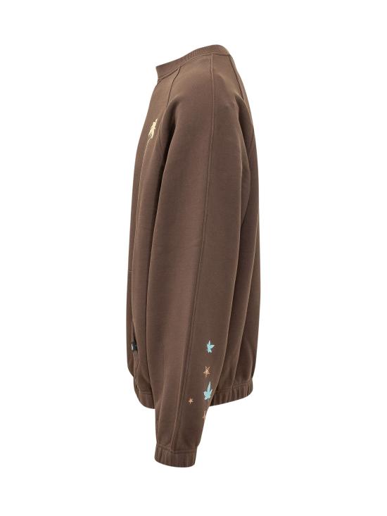 26FW 팜앤젤스 긴팔 티셔츠 PAMBA07F26FL01 6084 BROWN MULTICOLOR - PALM ANGELS
