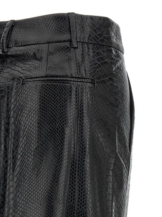 26FW 안다마네 미디 스커트 T200374ATNP272BLACK - ANDAMANE