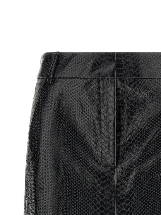 26FW 안다마네 미디 스커트 T200374ATNP272BLACK - ANDAMANE