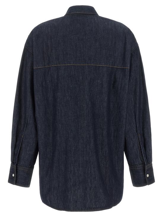 26FW 케이트 데님 셔츠 1198923040040 Blue - KHAITE