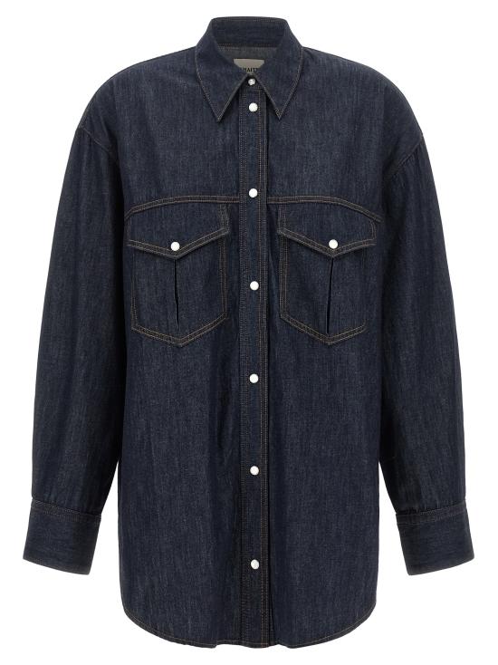 26FW 케이트 데님 셔츠 1198923040040 Blue