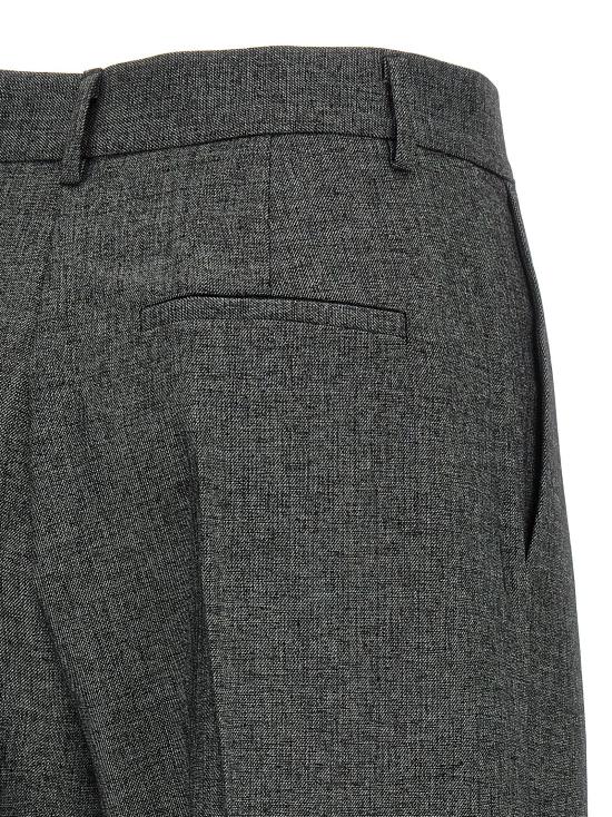 26FW 안다마네 스트레이트 팬츠 T200409BTNP269GREYBLACK Gray - ANDAMANE