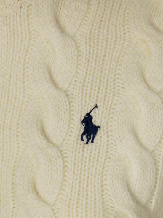 26FW 폴로 랄프로렌 로고 자수 크루넥 가디건 211972104002 AUTHENTICCREAM BEIGE - POLO RALPH LAUREN