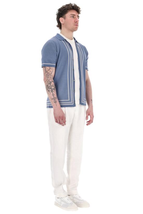 25SS 드루모어 셔츠 D0G621V001 Blue - DRUMOHR