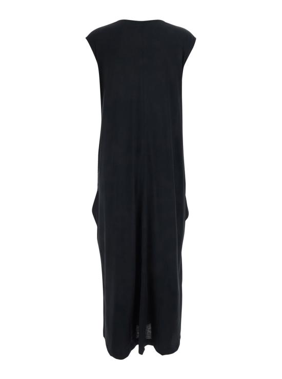 26FW 토템 미디 원피스 263 WRD0347 FB0669 001 BLACK DOM - TOTEME