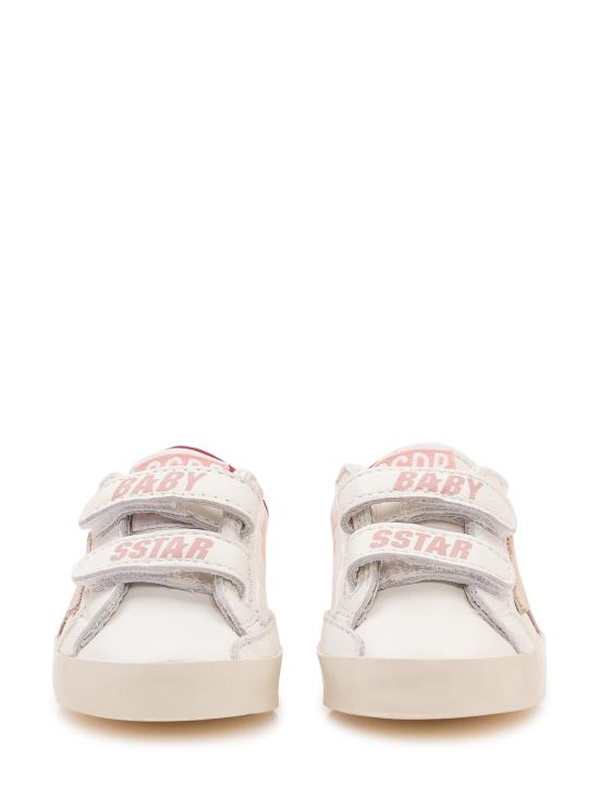 26FW [키즈] 골든구스 스니커즈 GIF00166F008653 12510 WHITE SEEDPEARL RED - GOLDEN GOOSE