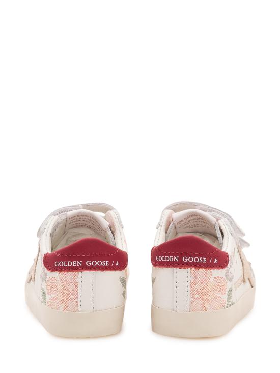26FW [키즈] 골든구스 스니커즈 GIF00166F008653 12510 WHITE SEEDPEARL RED - GOLDEN GOOSE