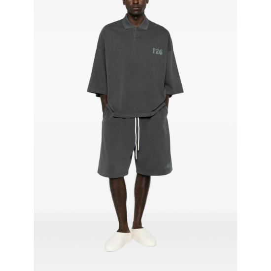 26FW 피어오브갓 폴로 티셔츠 RW00276 WIGRE BLACK - FEAR OF GOD