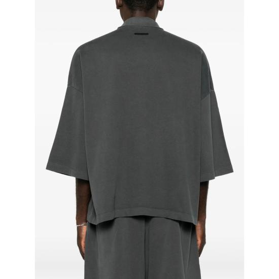26FW 피어오브갓 폴로 티셔츠 RW00276 WIGRE BLACK - FEAR OF GOD