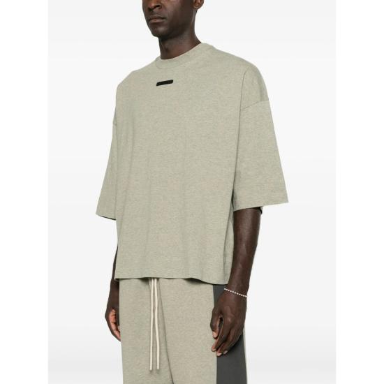 26FW 피어오브갓 반팔 티셔츠 RW00266 SEHEA GREY - FEAR OF GOD