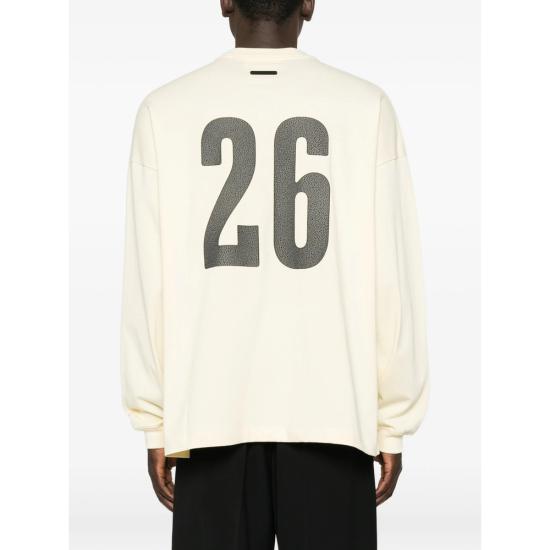 26FW 피어오브갓 긴팔 티셔츠 RW00272 CHALK NEUTRALS - FEAR OF GOD
