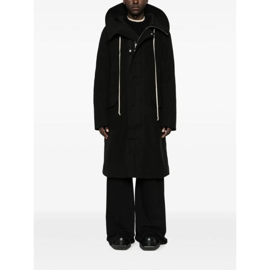26FW 릭 오웬스 코트 RU02F4980 TB 09 BLACK - RICK OWENS