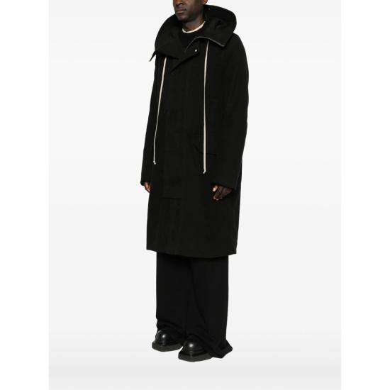 26FW 릭 오웬스 코트 RU02F4980 TB 09 BLACK - RICK OWENS