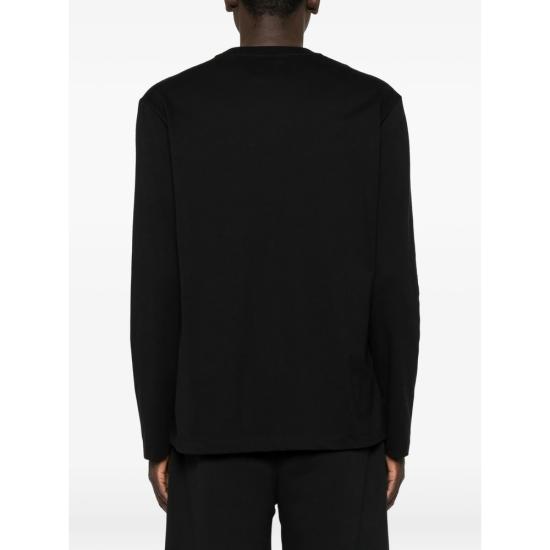 26FW 더블유오씨 긴팔 티셔츠 126TS217JE RODEZ NERO BLACK - WOC