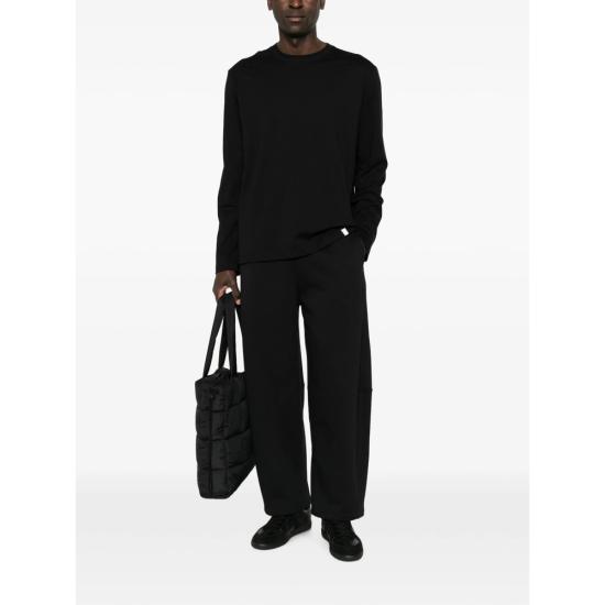 26FW 더블유오씨 긴팔 티셔츠 126TS217JE RODEZ NERO BLACK - WOC