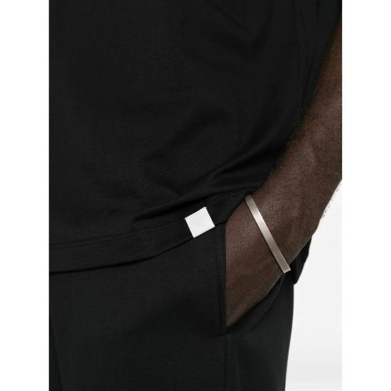 26FW 더블유오씨 반팔 티셔츠 126TS129JE PARIGI NERO BLACK - WOC
