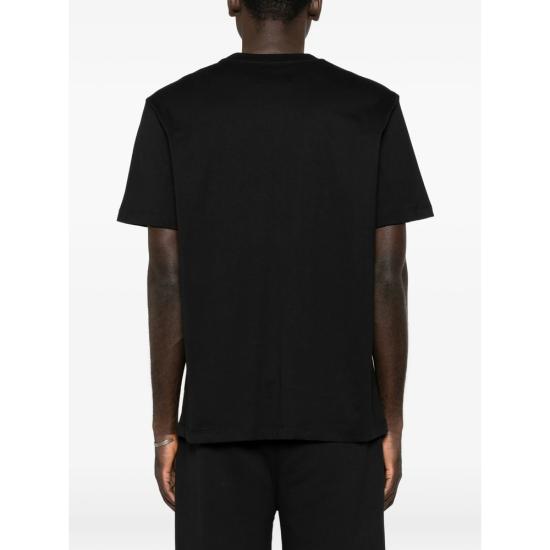 26FW 더블유오씨 반팔 티셔츠 126TS129JE PARIGI NERO BLACK - WOC