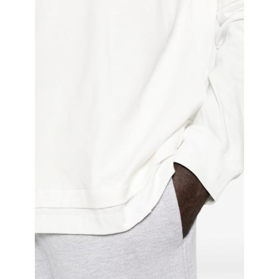 26FW 더블유오씨 긴팔 티셔츠 126TS212IN ORANGE LATTE GREY - WOC