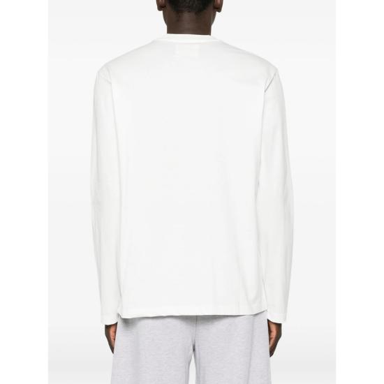 26FW 더블유오씨 긴팔 티셔츠 126TS217JE RODEZ LATTE WHITE - WOC