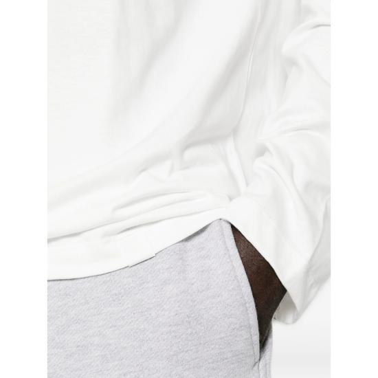 26FW 더블유오씨 긴팔 티셔츠 126TS217JE RODEZ LATTE WHITE - WOC