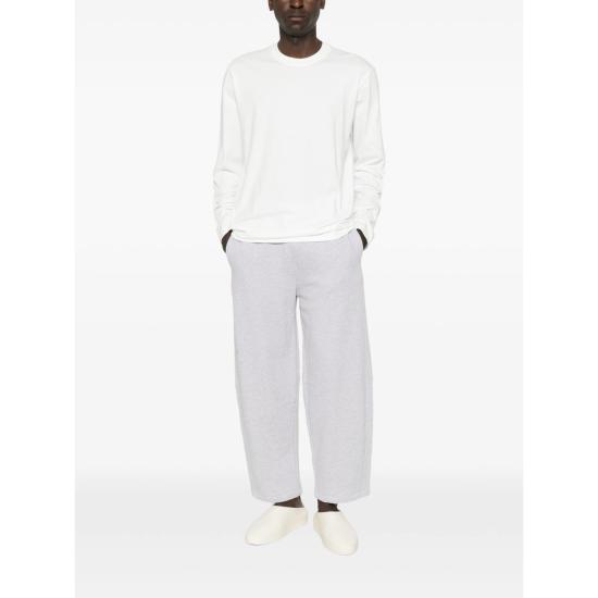 26FW 더블유오씨 긴팔 티셔츠 126TS217JE RODEZ LATTE WHITE - WOC