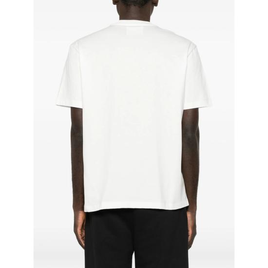 26FW 더블유오씨 반팔 티셔츠 126TS129JE PARIGI LATTE WHITE - WOC