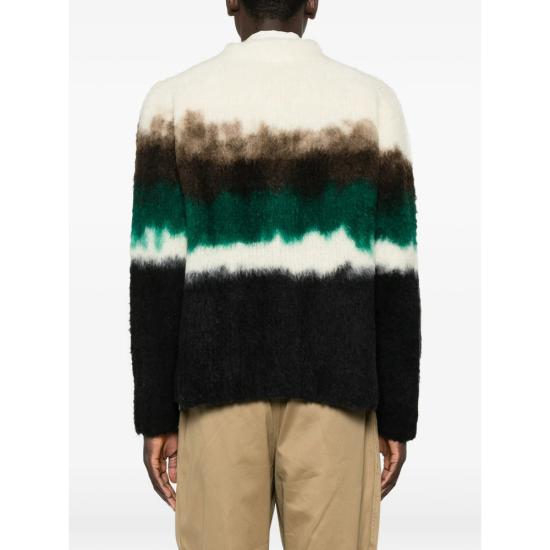 26FW 사카이 가디건 26 04132M 020 WHITE BLACK - SACAI