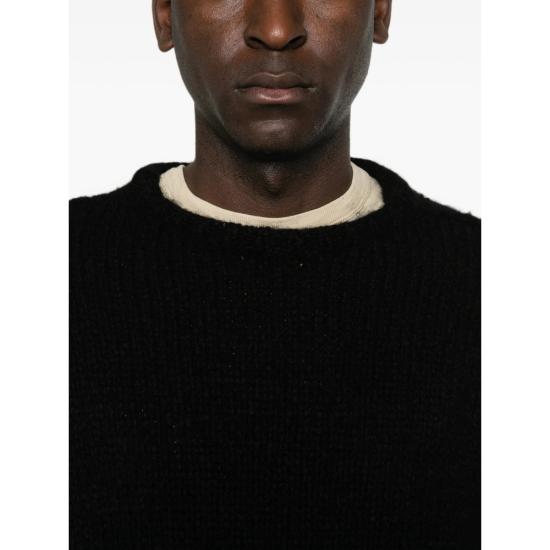 26FW 릭 오웬스 스웨터 RU02F4631 KWSSE 09 BLACK - RICK OWENS