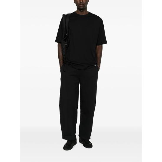 26FW 더블유오씨 반팔 티셔츠 126TS099JE FIRENZE NERO BLACK - WOC