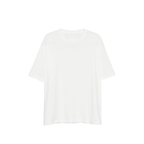 26FW 더블유오씨 반팔 티셔츠 126TS099JE FIRENZE LATTE WHITE