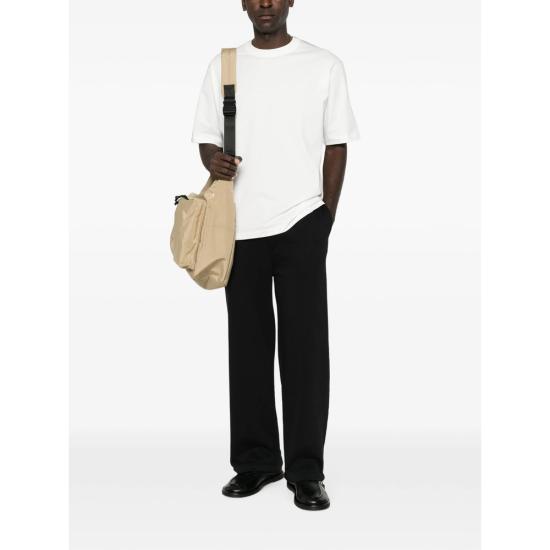 26FW 더블유오씨 반팔 티셔츠 126TS099JE FIRENZE LATTE WHITE - WOC
