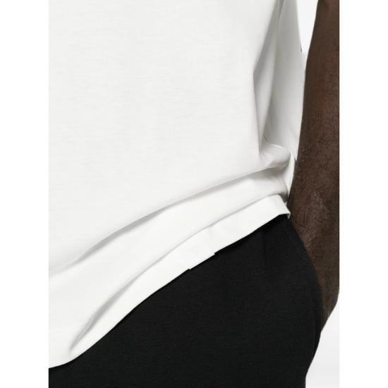 26FW 더블유오씨 반팔 티셔츠 126TS099JE FIRENZE LATTE WHITE - WOC