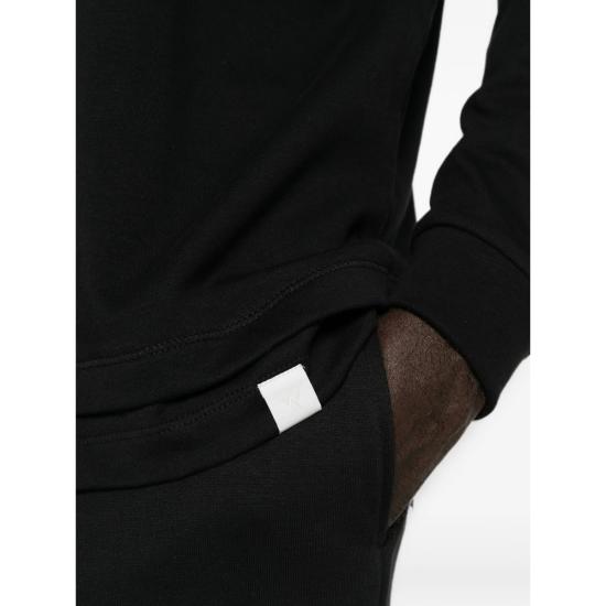 26FW 더블유오씨 긴팔 티셔츠 126TS212IN ORANGE NERO BLACK - WOC