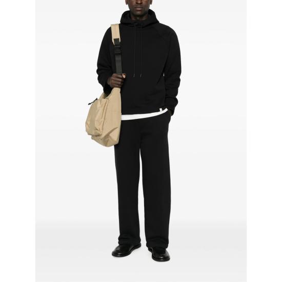 26FW 더블유오씨 후드 티셔츠 126SW215FL WINNER NERO BLACK - WOC
