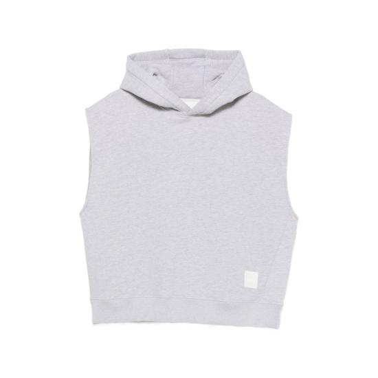 26FW 더블유오씨 후드 티셔츠 126SW208FD MILLER GRIME GREY