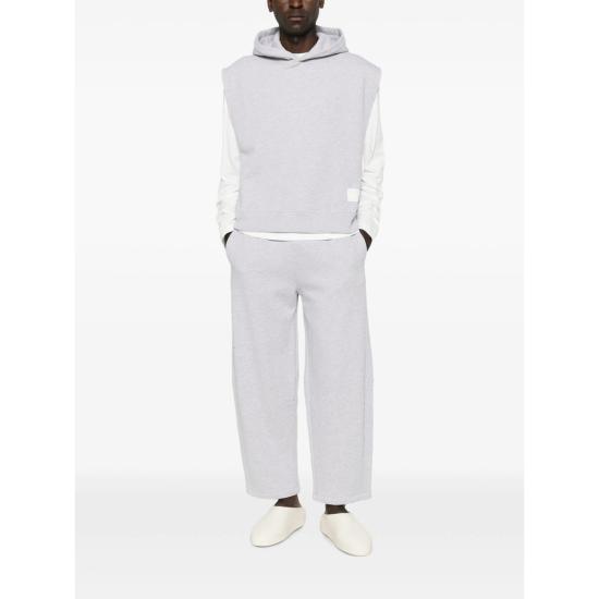 26FW 더블유오씨 후드 티셔츠 126SW208FD MILLER GRIME GREY - WOC