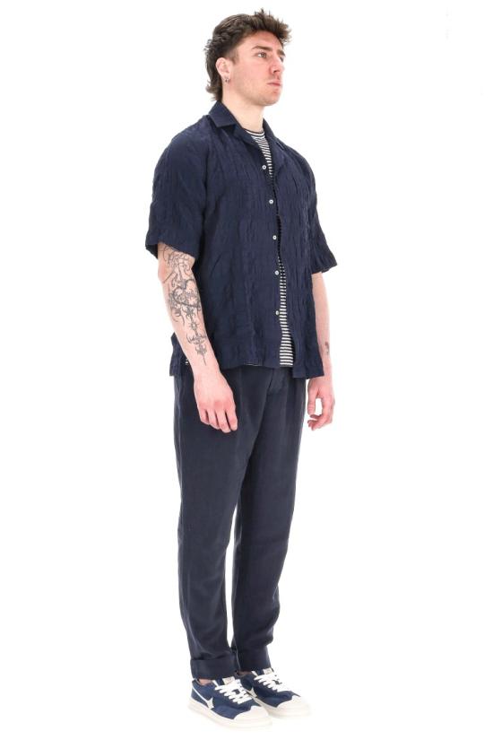 25SS 오피신 제네랄 셔츠 MSHI014NIGHT SKY Blue - OFFICINE GENERALE