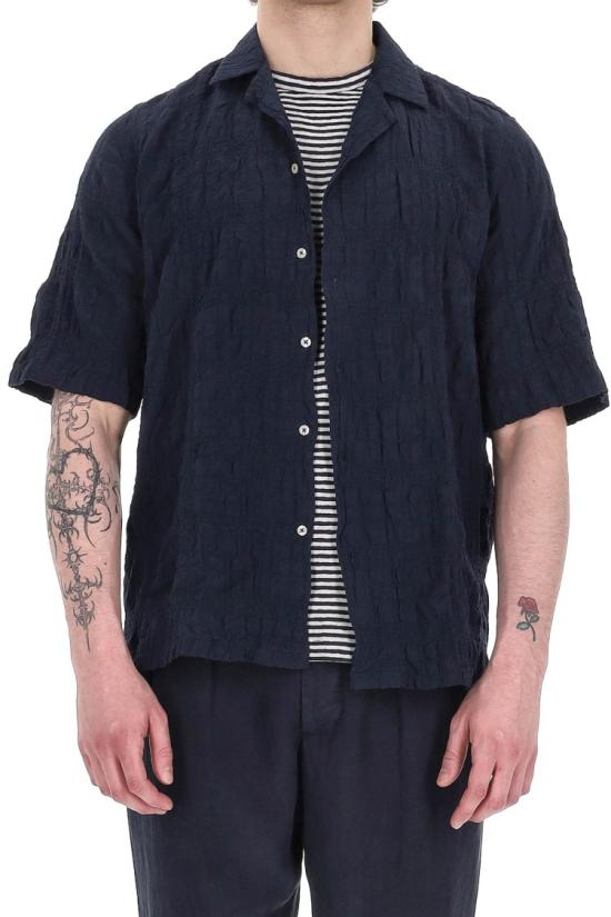 25SS 오피신 제네랄 셔츠 MSHI014NIGHT SKY Blue - OFFICINE GENERALE