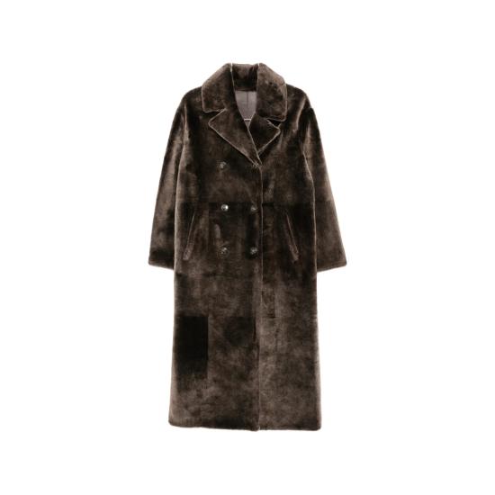 26FW 이브살로몬 무스탕 24WYM60723MERL A2338 BROWN
