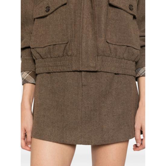 26FW 엘레 스커트 EFW260015 MARRO BROWN - ELEH