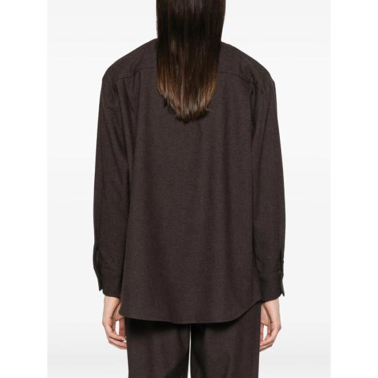 26FW 엘레 셔츠 EFW260228 MORO BROWN - ELEH