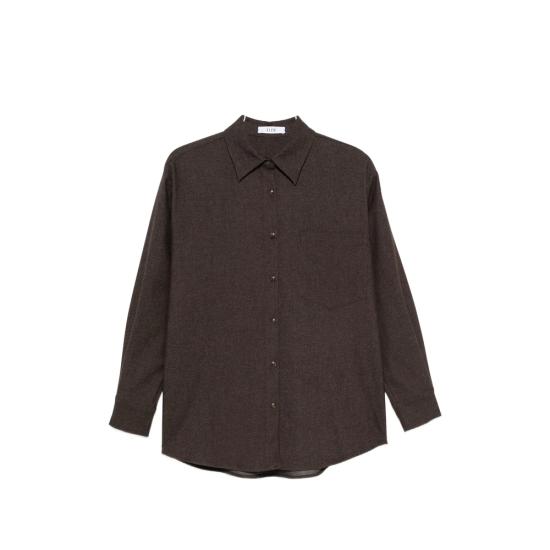 26FW 엘레 셔츠 EFW260228 MORO BROWN