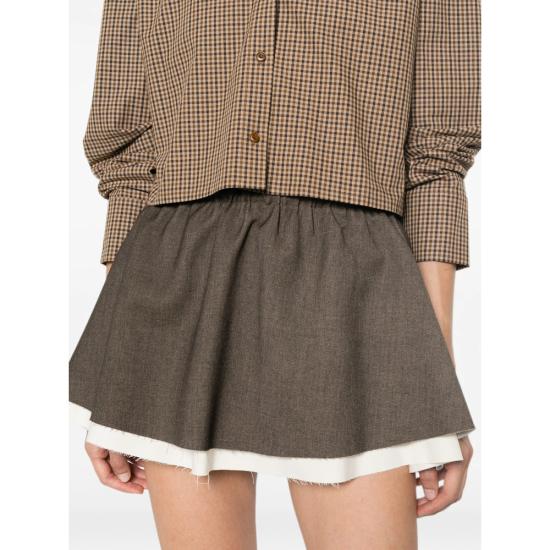 26FW 엘레 스커트 EFW260006 MORO BROWN - ELEH