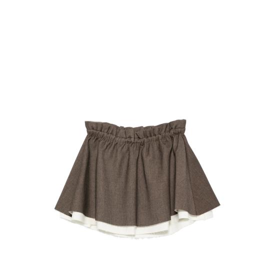 26FW 엘레 스커트 EFW260006 MORO BROWN