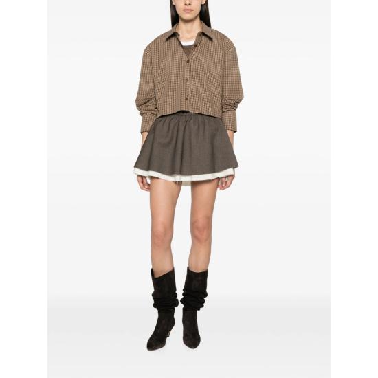 26FW 엘레 셔츠 EFW260119 VERDE BROWN - ELEH